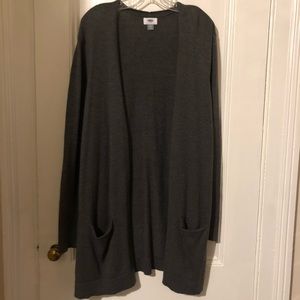 Gray Cardigan